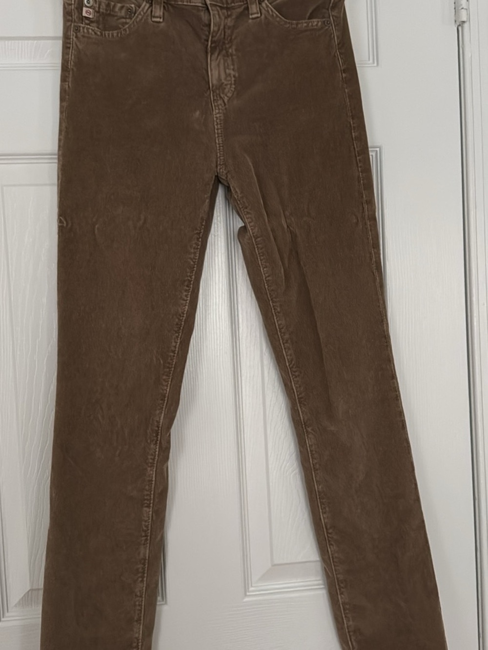 Ag Size 25 Brown Corduroy Women’s Jeans